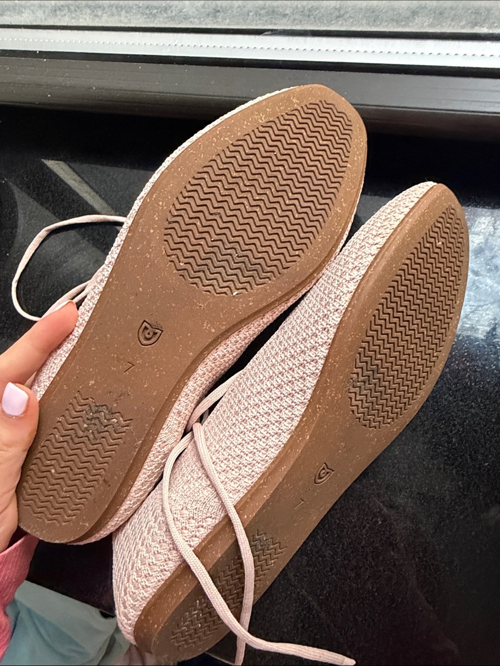 Rothy’s Strappy Ballerina Pink Ballet Flats - Picture 6 of 6